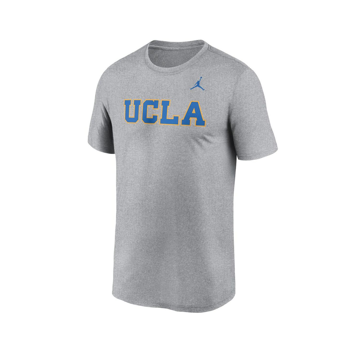 Men's Heather Gray UCLA Bruins Primetime Legend Wordmark T-Shirt