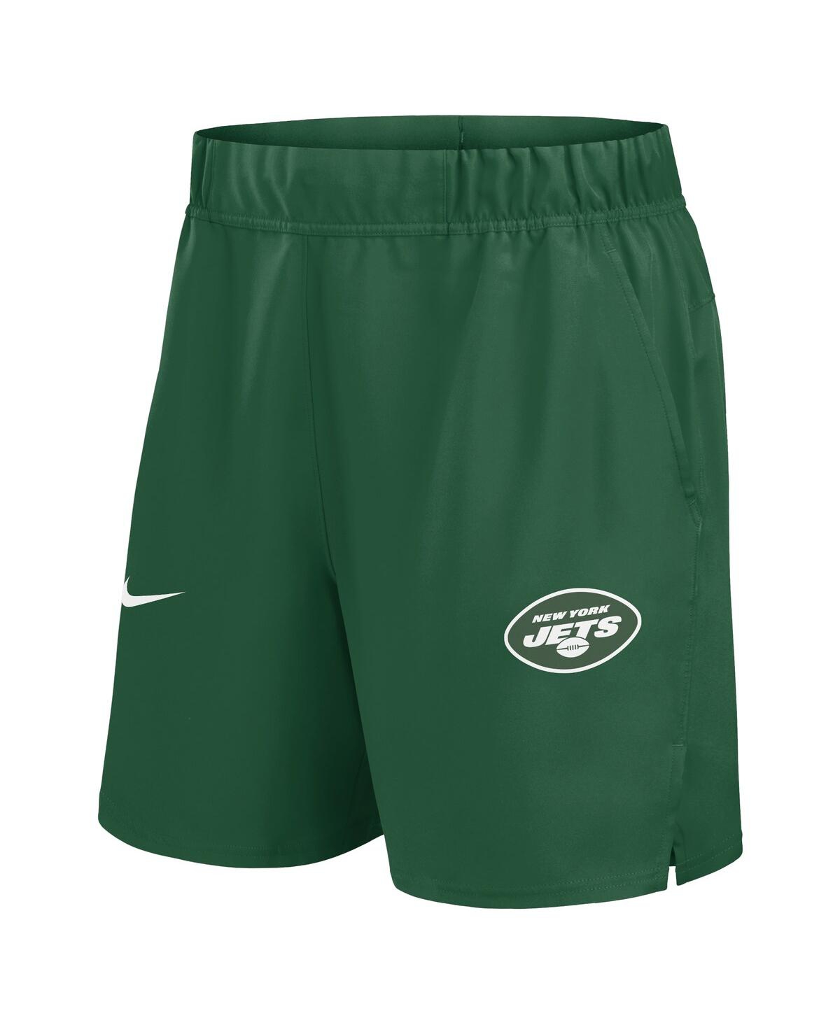 Nike Men's Green New York Jets Blitz Victory Performance Shorts In Green