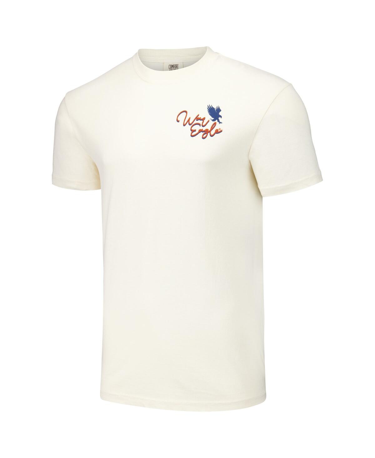 Image One Men's And Women's Natural Auburn Tigers Hyper Local Brick Texture War Eagle T-shirt In Natural
