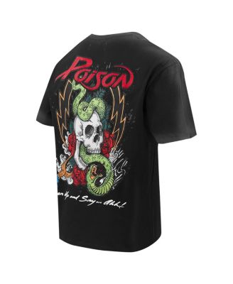 Men's Black Poison Open Up and Say Ahh T-Shirt