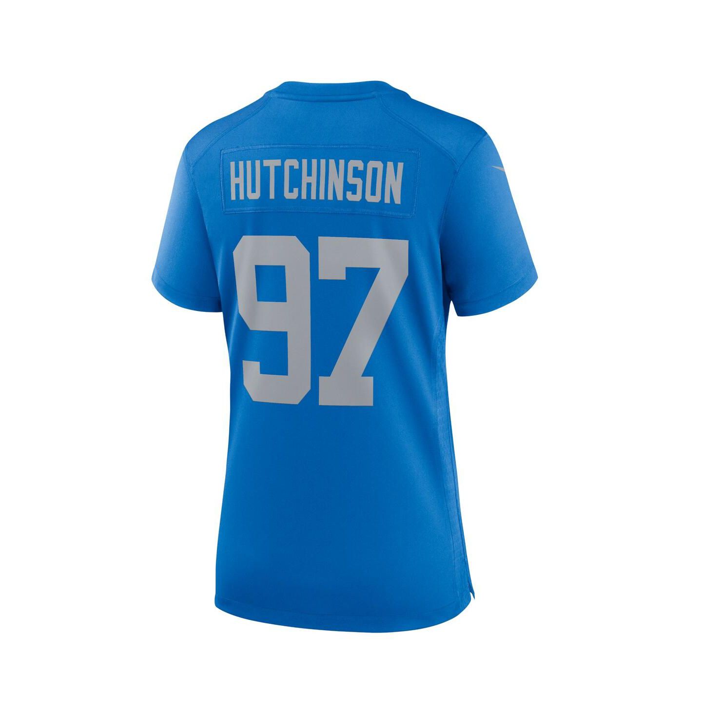 Женский топ Nike Aidan Hutchinson Detroit Lions Alternate Game Jersey, цвет: Чёрный — фото 5