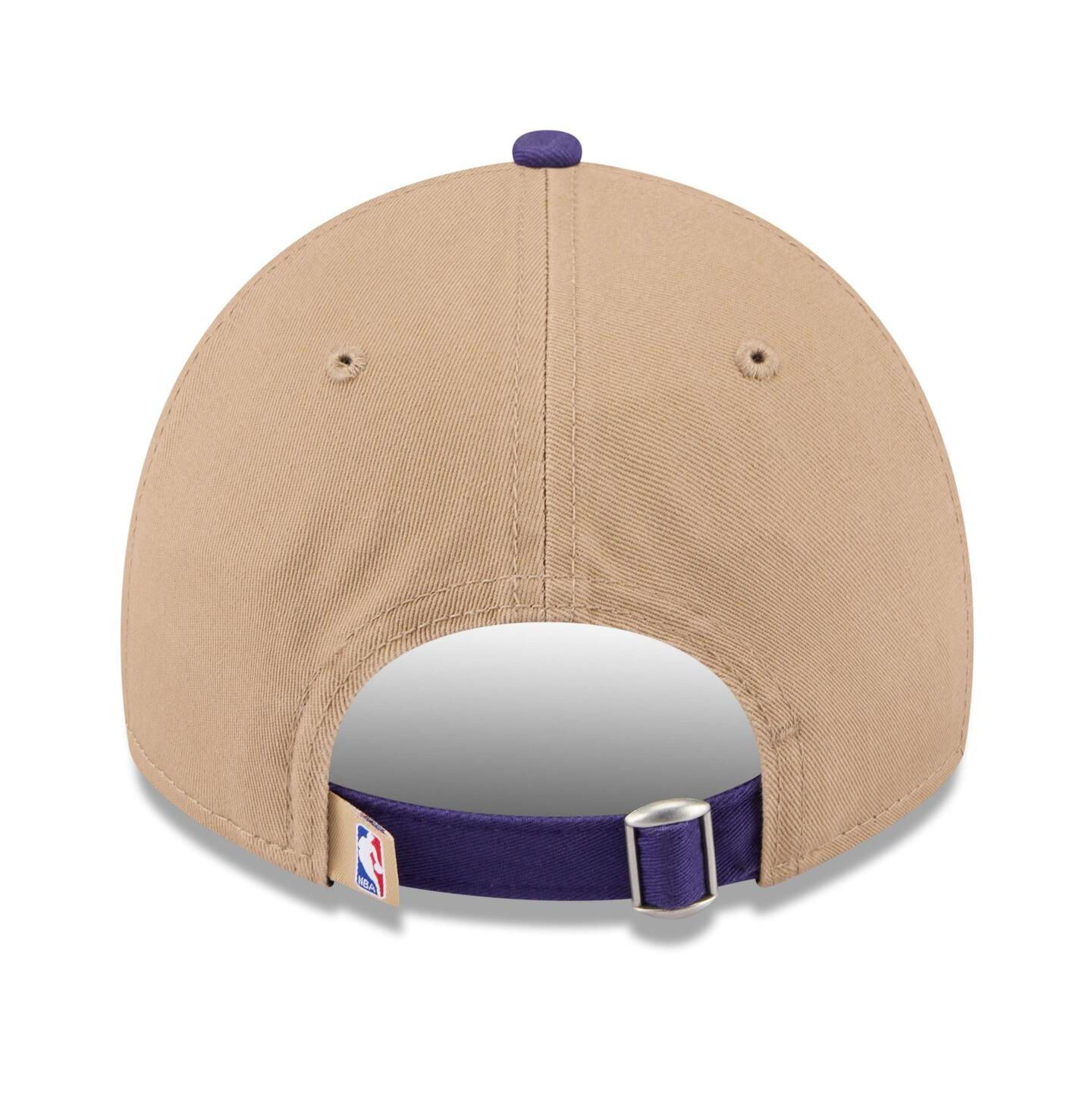 Мужская кепка New Era Tan/Purple Phoenix Suns 2024 NBA Draft 9TWENTY Adjustable Hat — фото 4