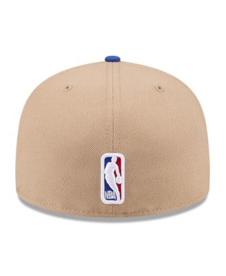 Men's Tan/Royal Golden State Warriors 2024 NBA Draft 59FIFTY Fitted Hat