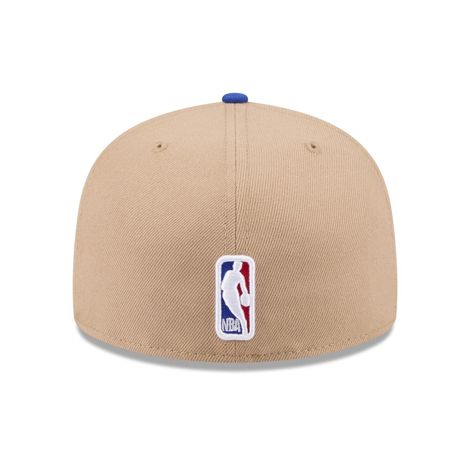 Men's Tan/Royal Golden State Warriors 2024 NBA Draft 59FIFTY Fitted Hat