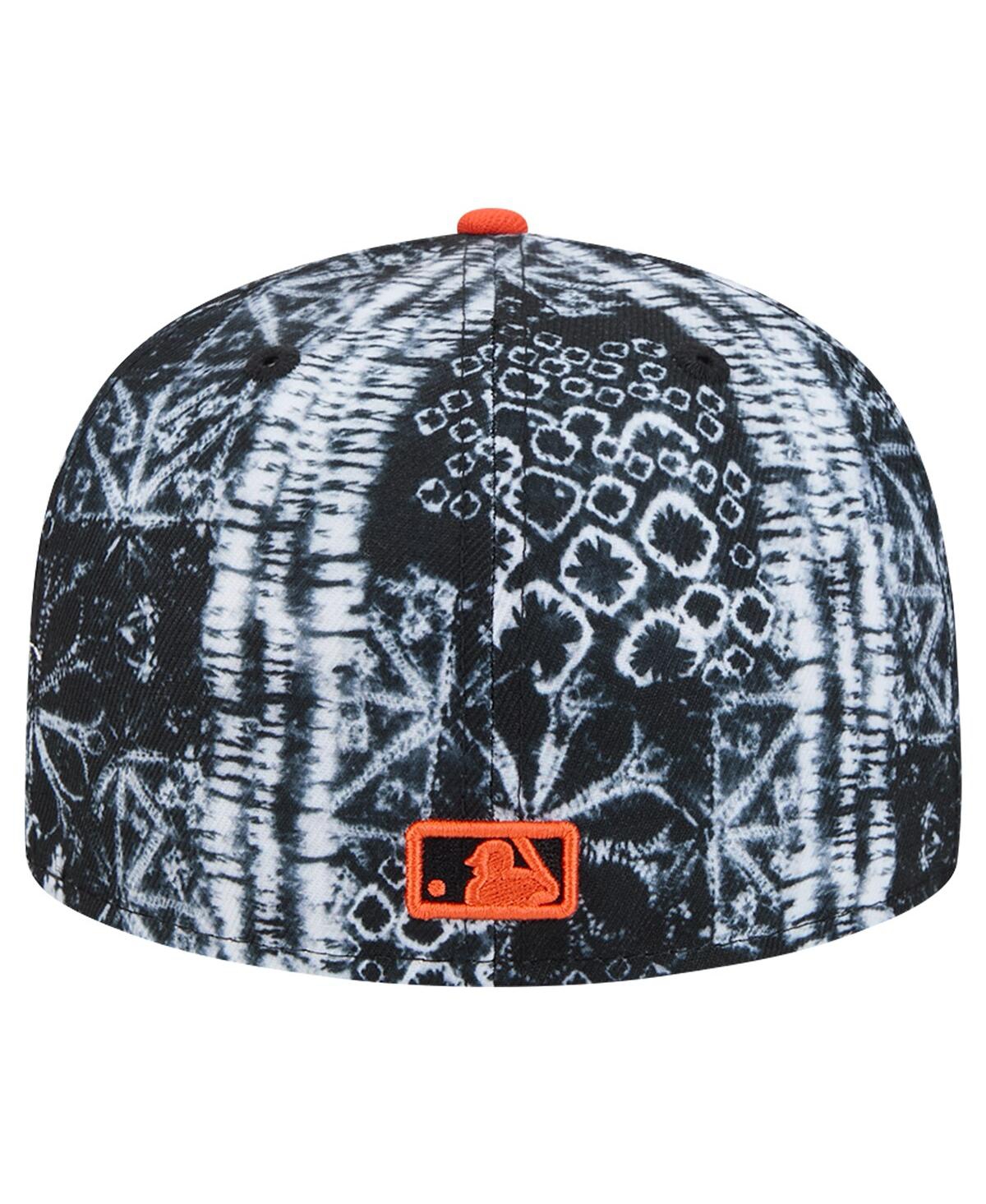 New Era Men's Black Detroit Tigers Sands 59fifty Fitted Hat In Black