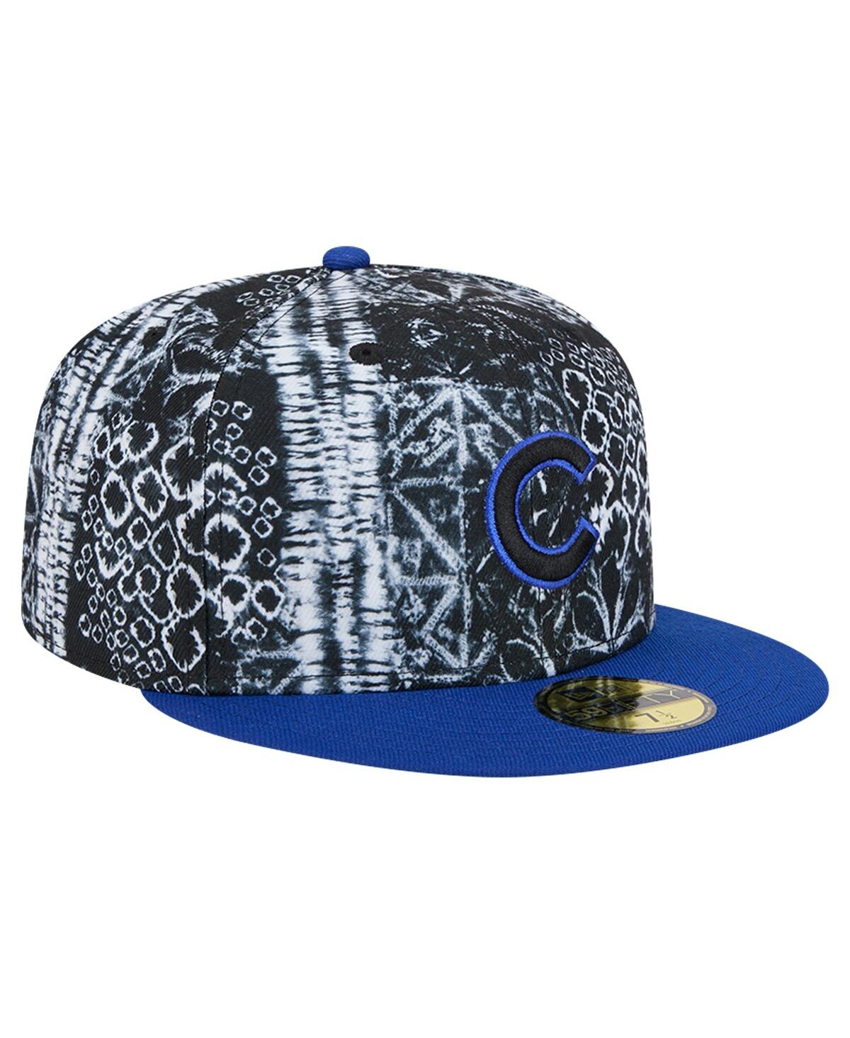 NEW ERA MEN'S BLACK CHICAGO CUBS SANDS 59FIFTY FITTED HAT 