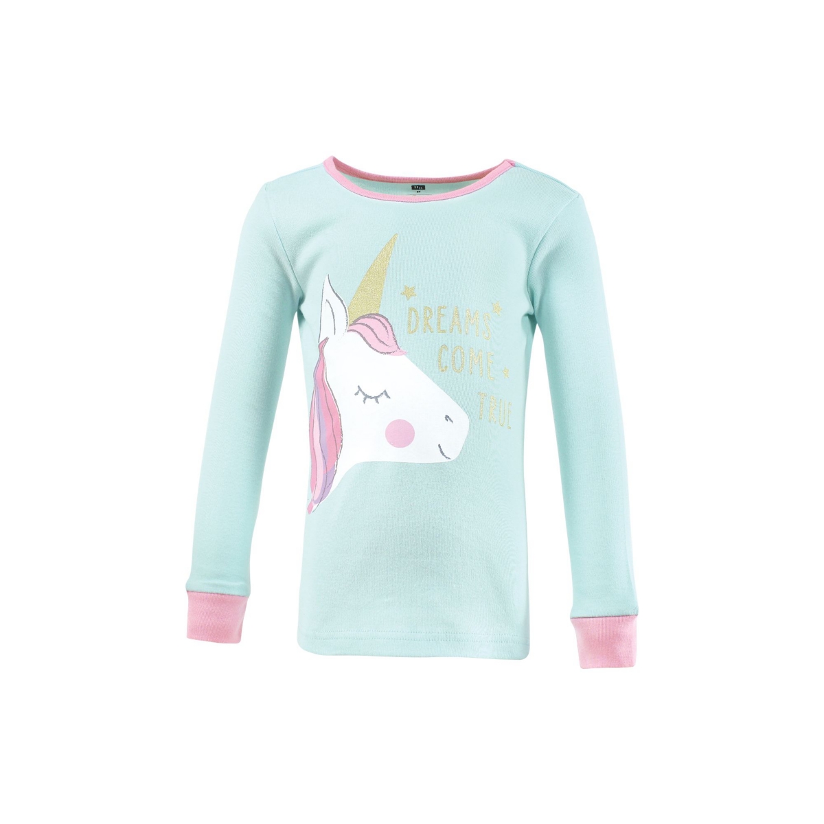 Hudson Baby Toddler Girls Cotton Pajama Set, Unicorn