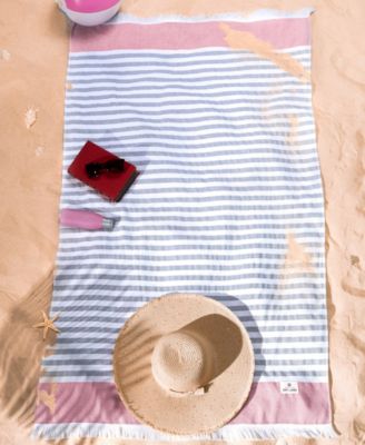 Peshtemal 100% Turkish Cotton 4-Pack Beach Towels, 35" x 60" 