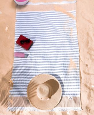 Peshtemal 100% Turkish Cotton 4-Pack Beach Towels, 35" x 60" 