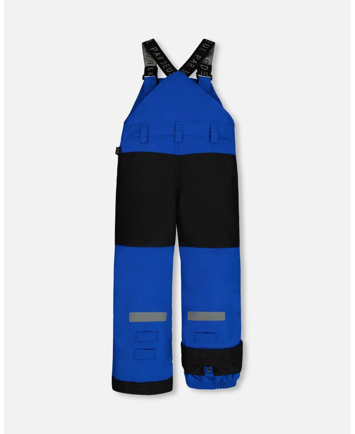 Deux par Deux Big Boys Overall Snow Pants- Royal blue