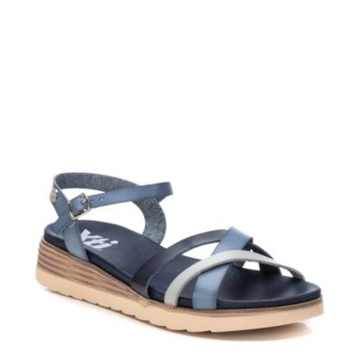 Women's Low Wedge Strappy Sandals