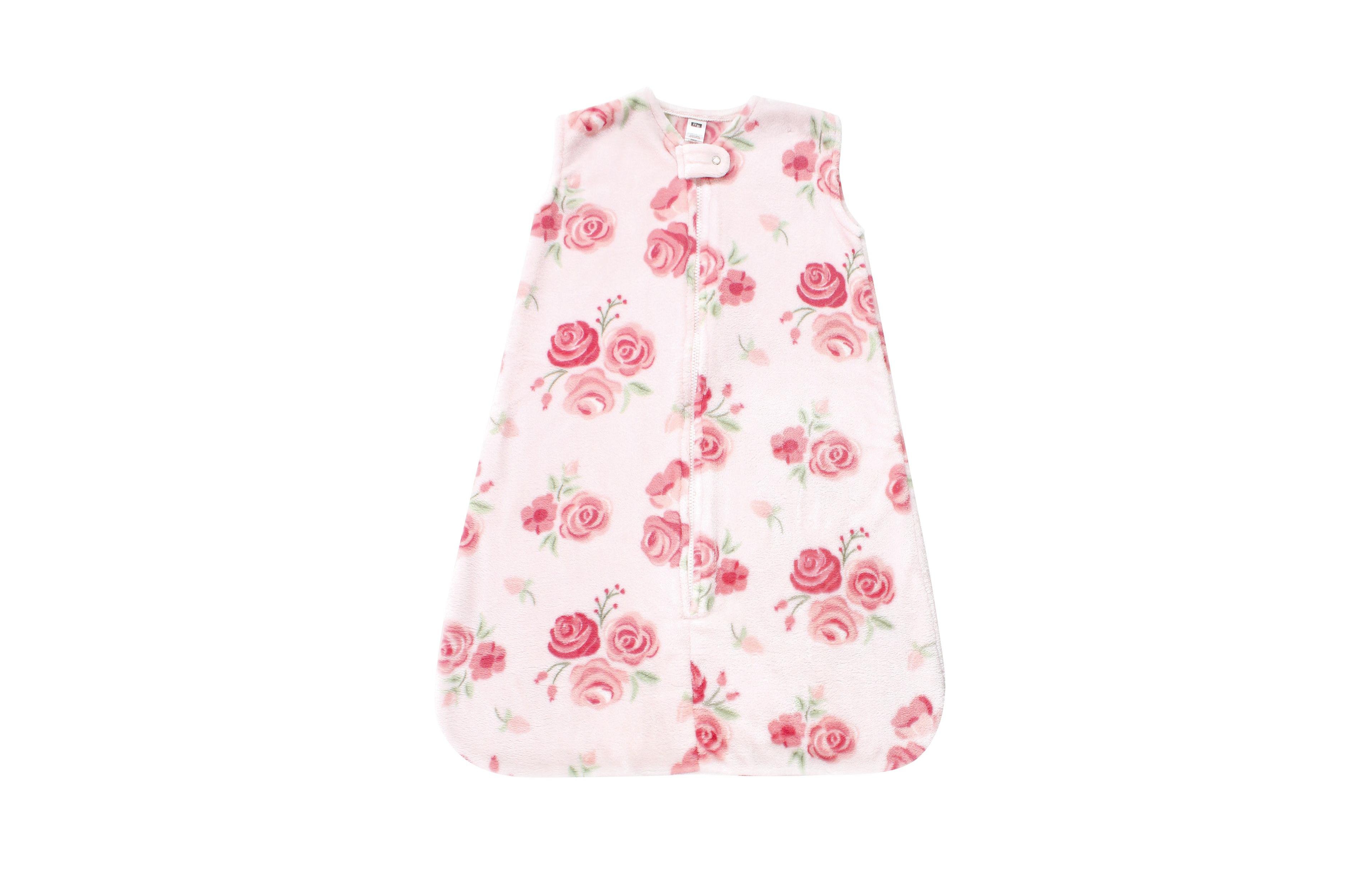 Hudson Baby Girls Plush Flannel Sleeping Bag