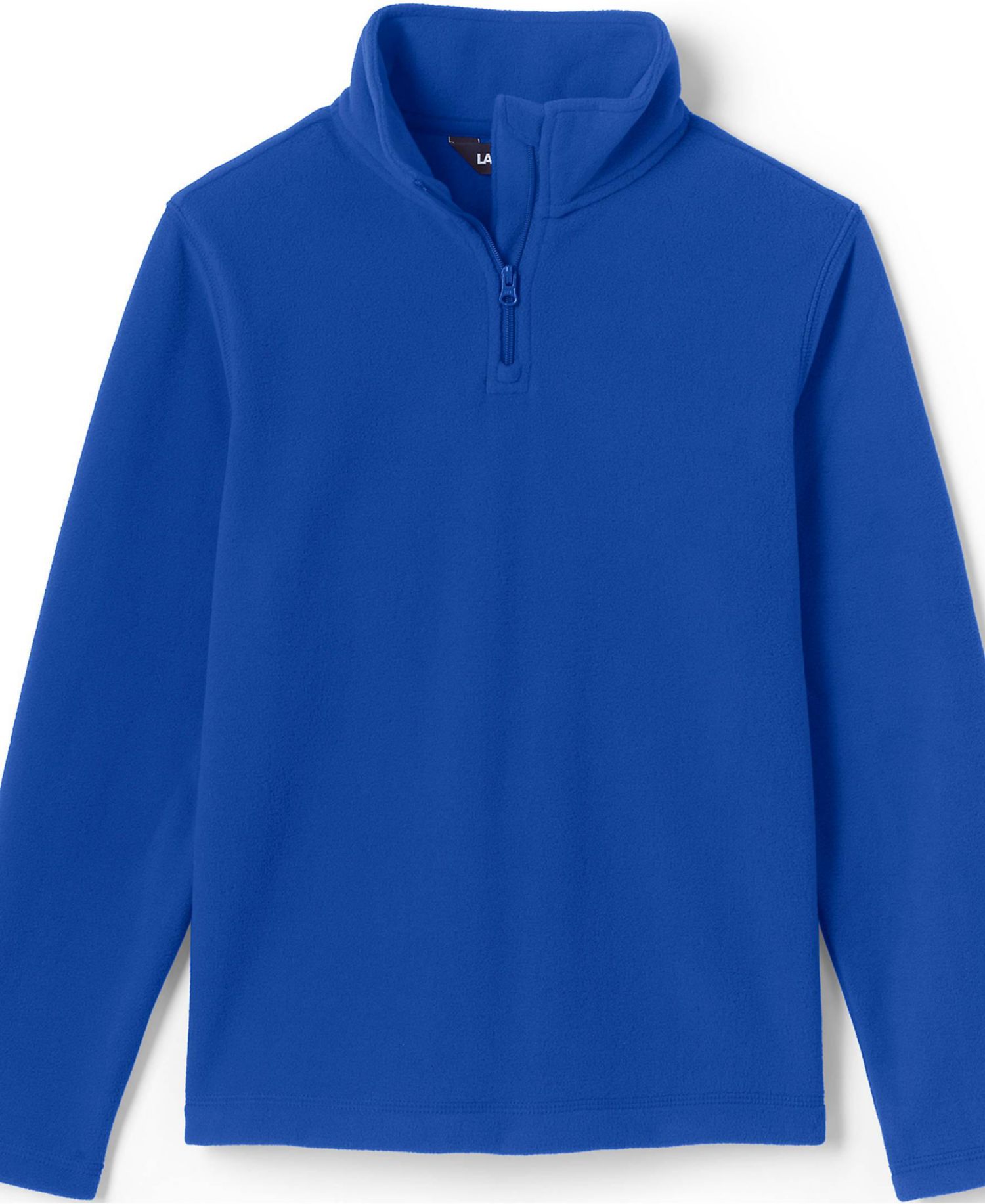 Girls Lightweight Fleece Quarter Zip Pullover