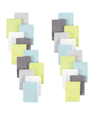 Monowa Mart | Hudson Baby 4Pcs Wash Cloth Bamboo Terry Cotton 10x10 in