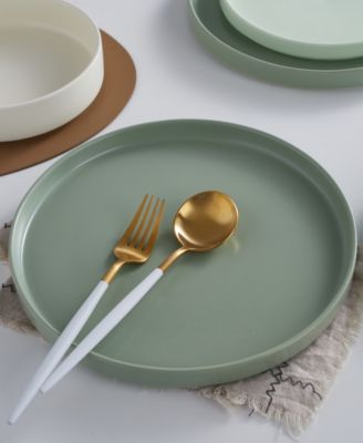 Stella Porcelain Dinner Plates, Set of 6