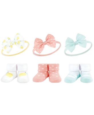 Baby Girls Headband and Socks Giftset