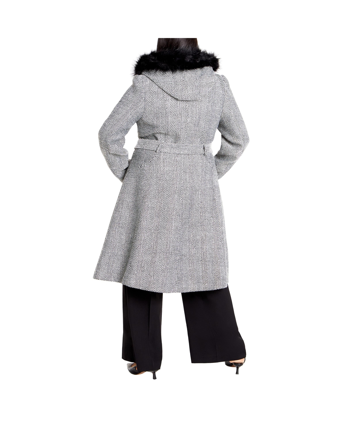City Chic Women's Mysterious Coat