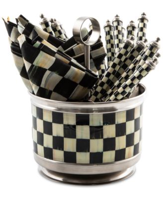 Courtly Check Supper Club Flatware Caddy