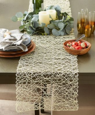 Woven Paper Table Runner, 14"x72 "