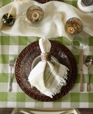 Buffalo Check Tablecloth, 52"x52 "