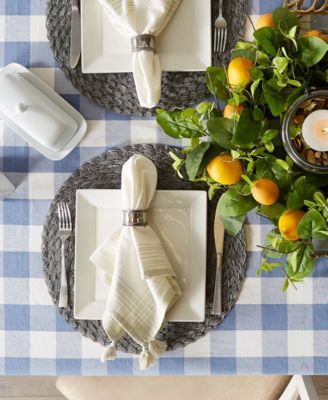 Buffalo Check Tablecloth,  60"x84 "