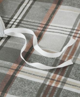 Blake Plaid 3-Pc. Duvet Cover Set, Full/Queen