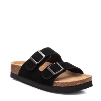 Women's Footbed double buckle Sandals