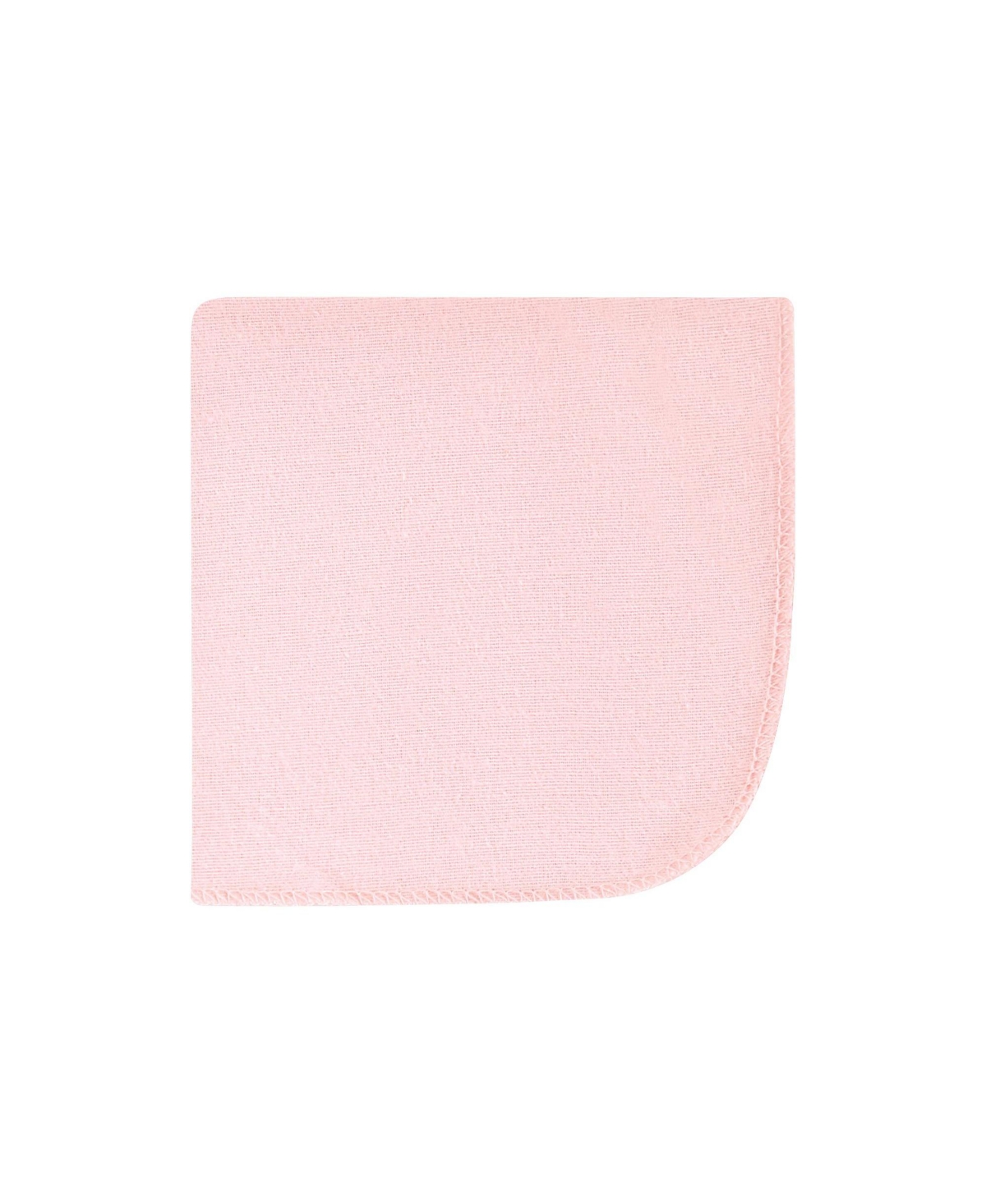 Hudson Baby Infant Girl Flannel Cotton Washcloths, Wild Forest Pink 10-Pack, One Size - Wild forest pink 10-pack