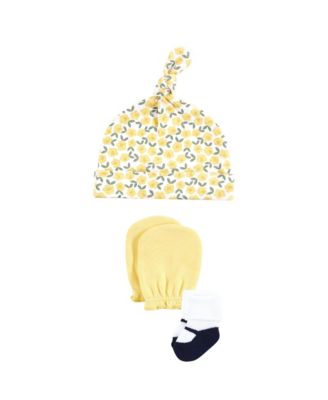 Caps, Mittens and Socks Set