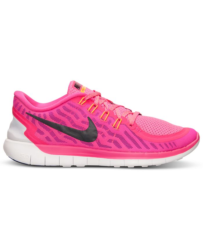 Nike Women's Free 5.0 Running Sneakers from Finish Line Macy's
