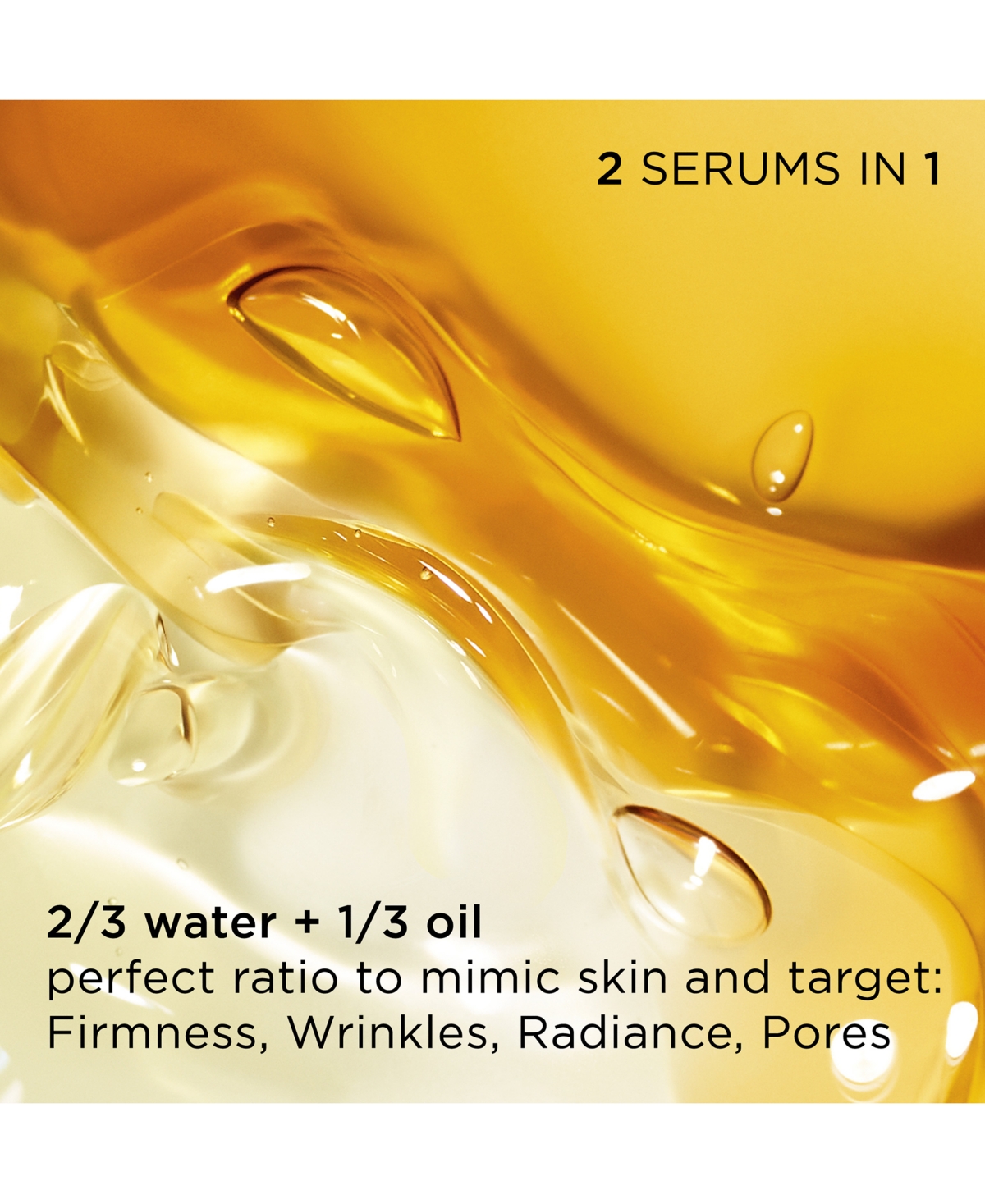 Clarins Double Serum To Firm, Smooth, Boost Radiance & Refine Pores 1 Oz. In No Color