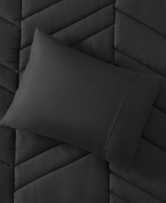 Remy Quilted Chevron 3-Pc. Comforter Set, Full/Queen