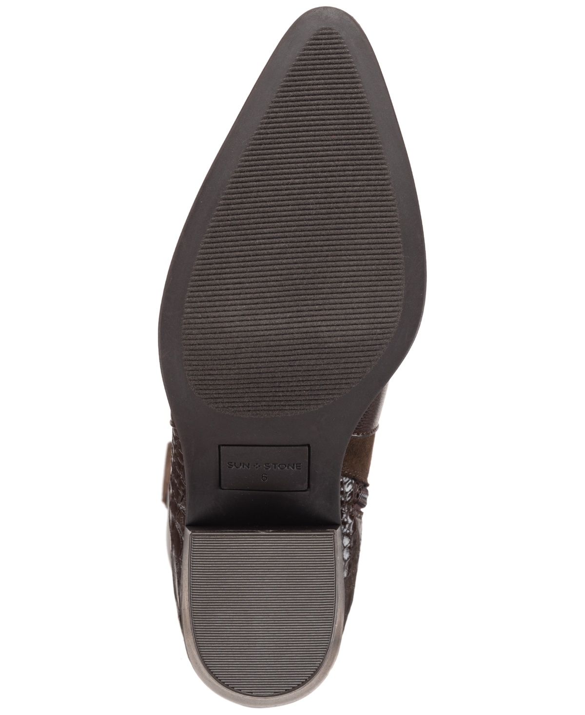 Sun + Stone Women's Biancaa Western Block Heel Booties, Created for Macy's