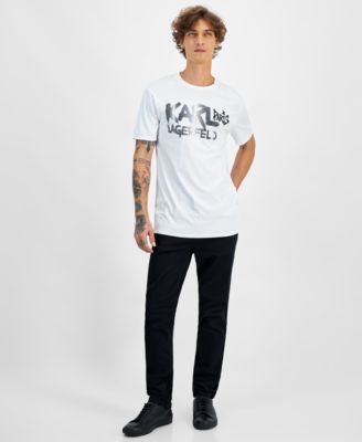 Mens Logo T Shirt Slim Fit Jeans