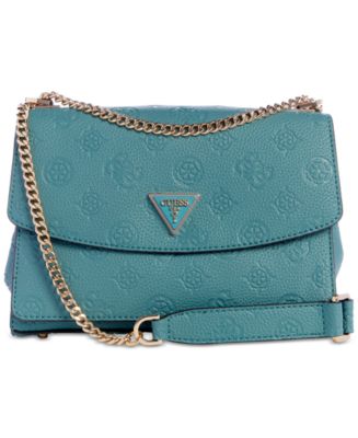GUESS Cresidia Convertible Crossbody Flap - Macy's