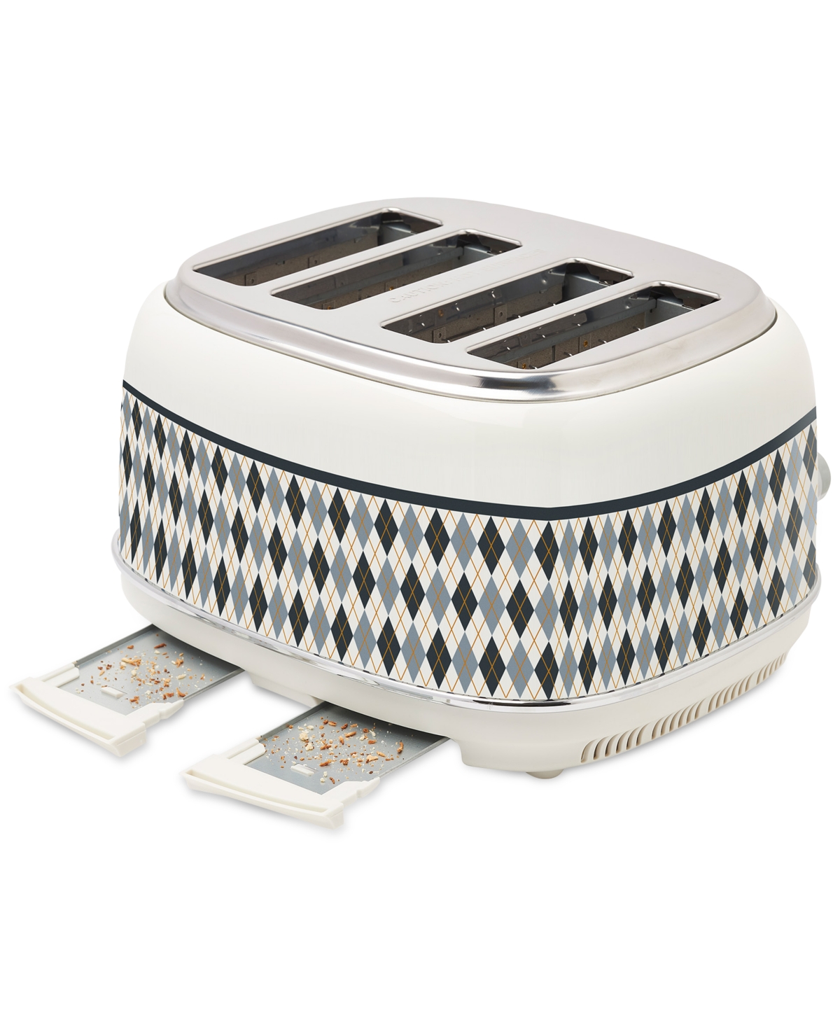 Haden Argyle 4-slice Wide-slot Self-centering Toaster, 75140 In Argyle