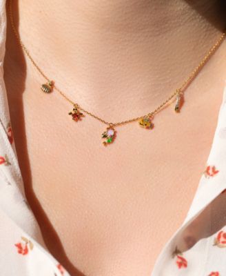 Girls Crew Disney Multi-Color the Little Mermaid Charm Necklace 12890₽