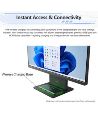 IdeaCentre 500 23.8" Business All-in-One AMD Ryzen 3 7335U 8GB RAM AMD Radeon Graphics 256GB SSD Storage Windows 11 Home FHD 100Hz - Grey