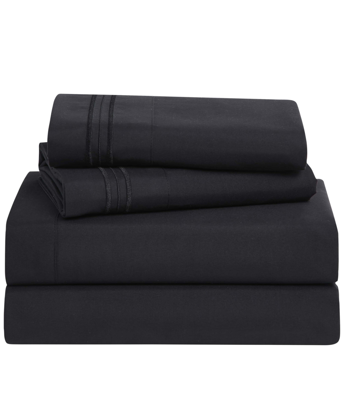 Clara Clark Extra Soft & Breathable 4 Piece Bed Sheet Set - Cal
