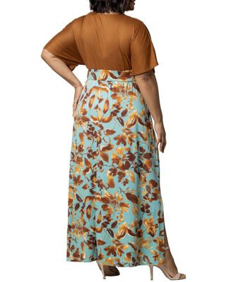 Plus Size Naomi Long Maxi Dress