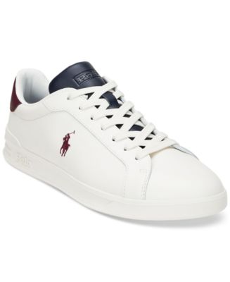 Polo Ralph Lauren Men's Heritage Court II Leather Sneaker - Macy's