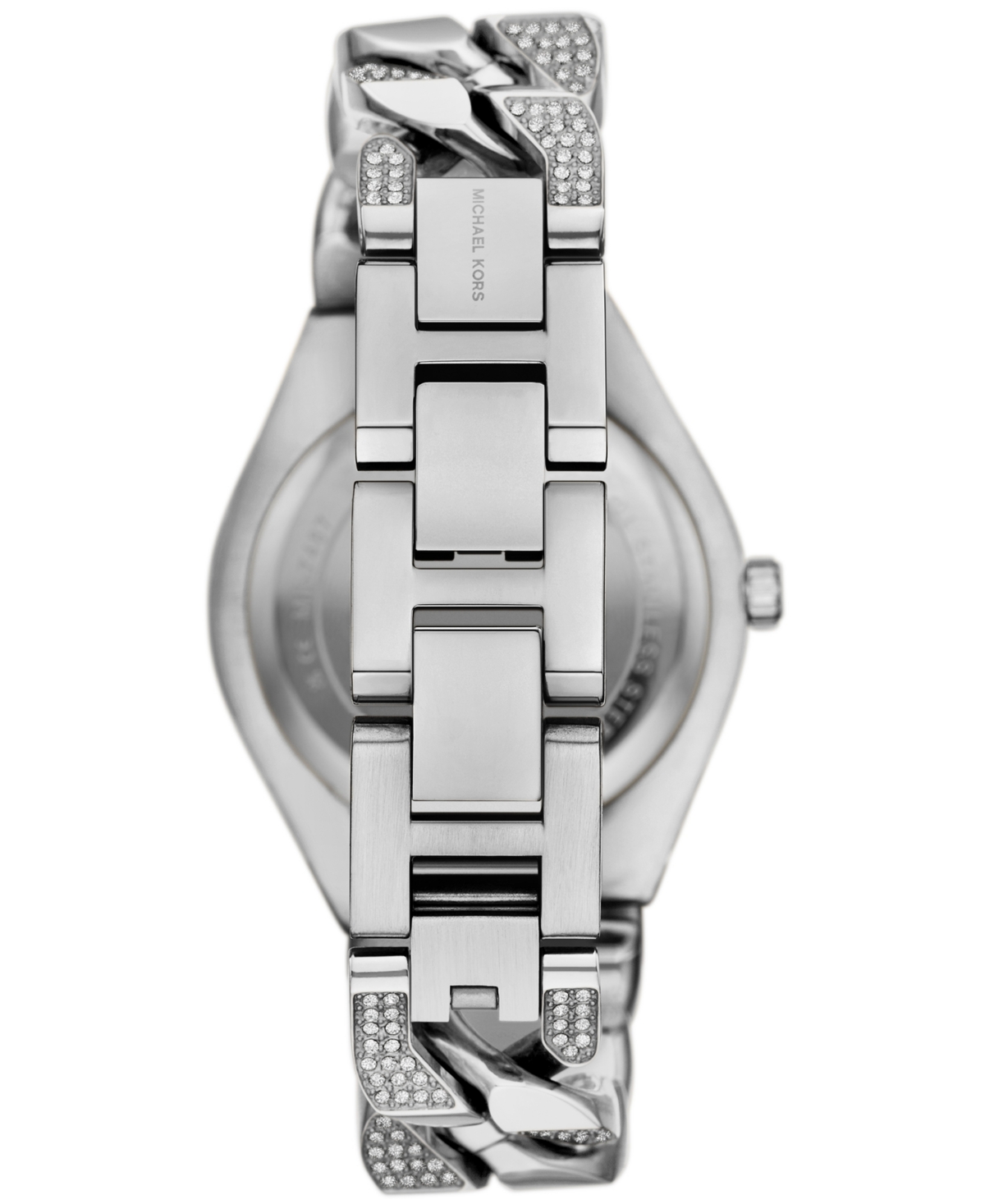 Michael Kors Women's Lennox Three-Hand Stainless Steel Watch 37mm - Silver-tone