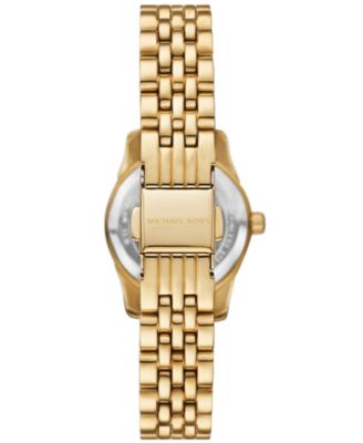Women's Lexington Three-Hand Gold-Tone Stainless Steel Watch 26mm