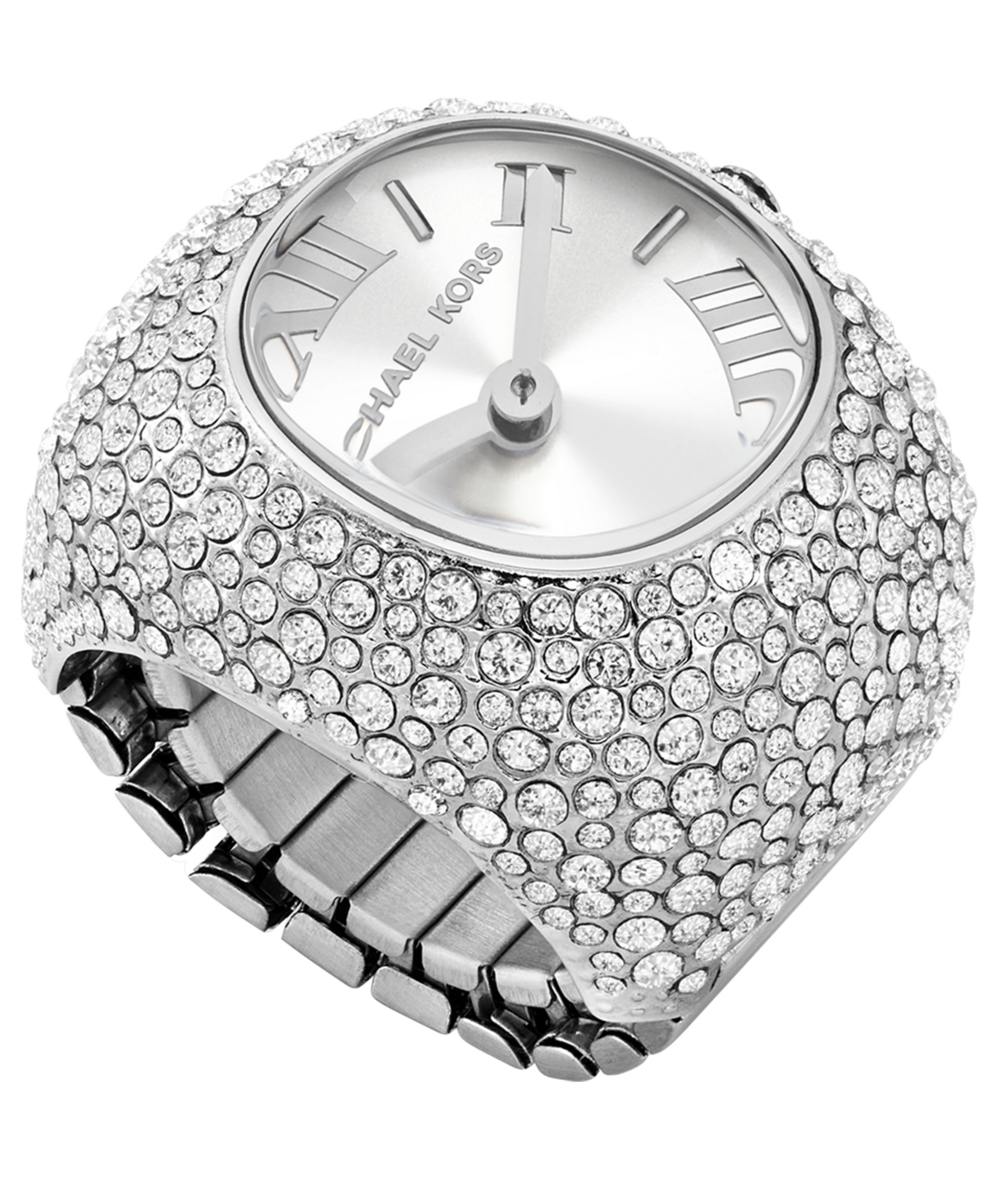 Women's Rylee Two-Hand Stainless Steel Watch Ring 24mm - Silver-tone