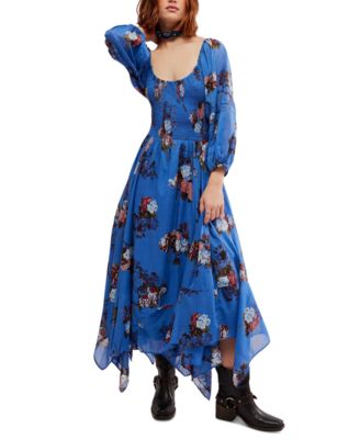 Free People - Women's Morning Glory Smocked Maxi Dress