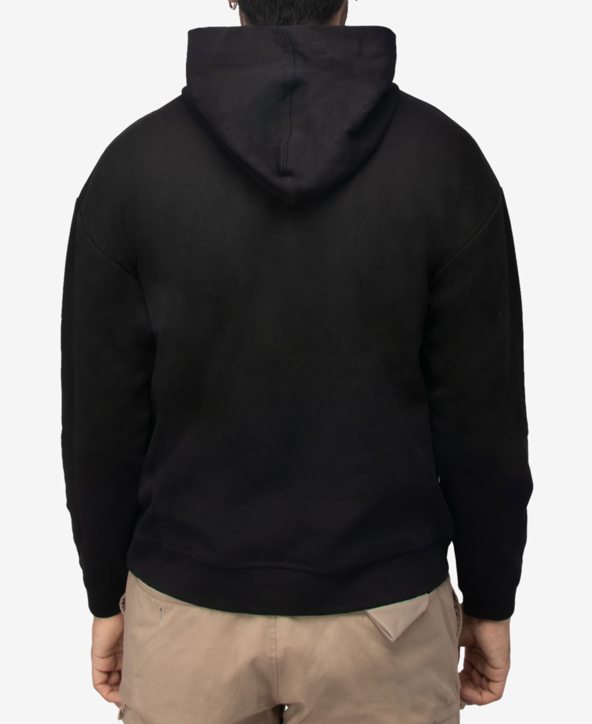 Spring + Mercer Men's Rinestone Embellished Skull Pullover Hoodie