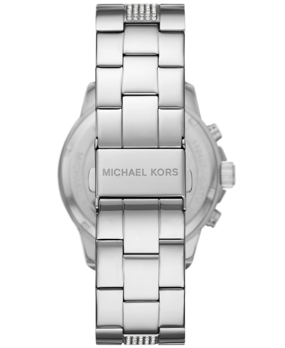 Michael Kors Women's Brynn Chronograph Stainless Steel Watch 40mm In Silver-tone