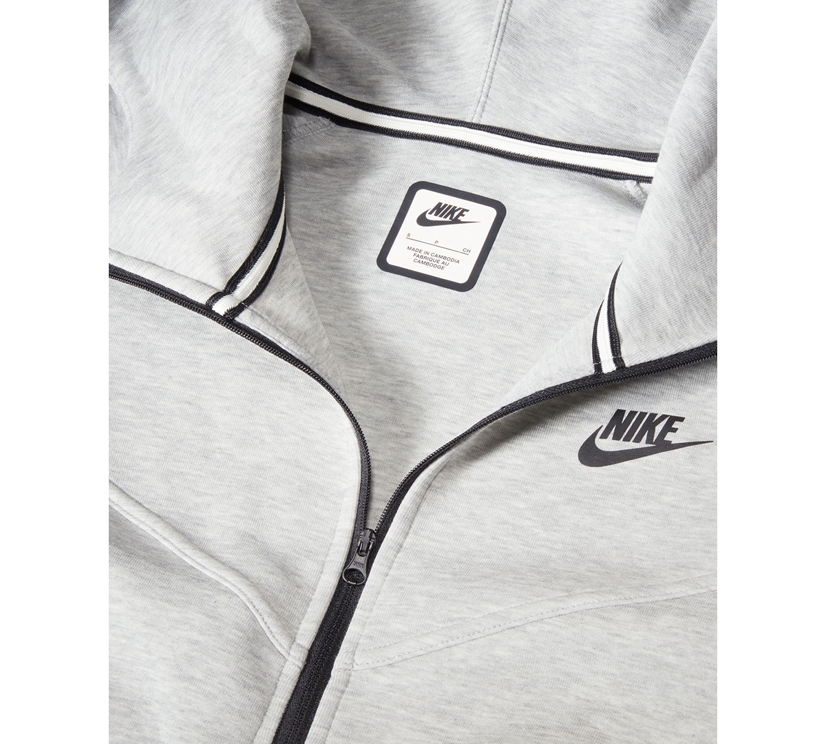 Nike Womens  Nsw Tech Fleece Wr Full-zip Hoodie In Gray