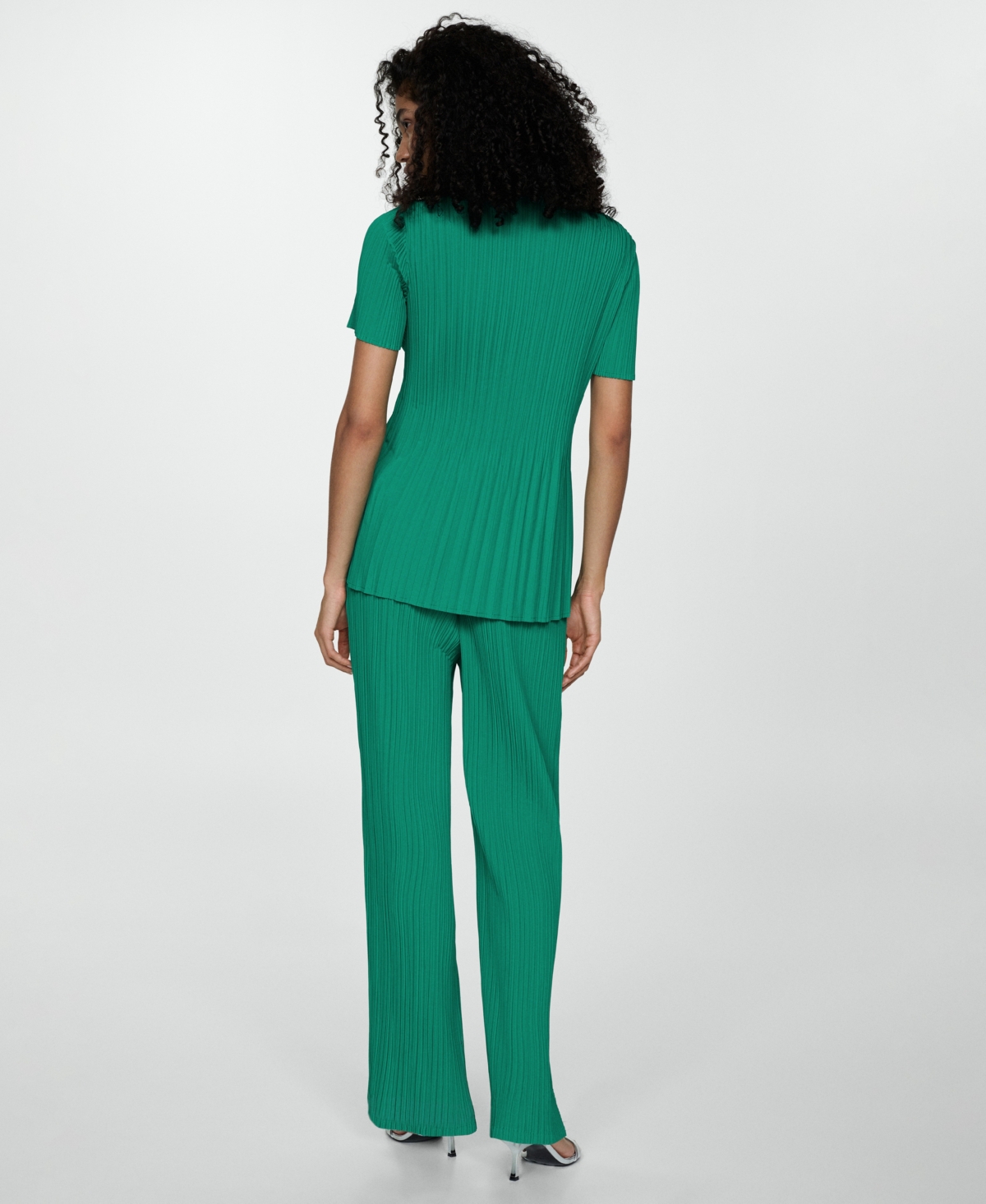 Mango Women's Fluid Pleated Trousers