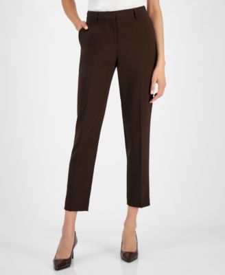 Tahari ASL - Women's Mid-Rise Ankle Pants